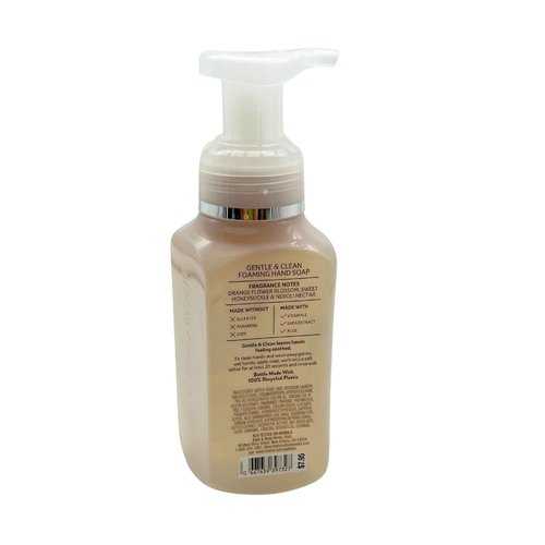 Bath & Body Works Gentle & Clean Foaming Hand Soap 8.75 fl oz (Sun-Washed Citrus & Backyard Honeysuckle)