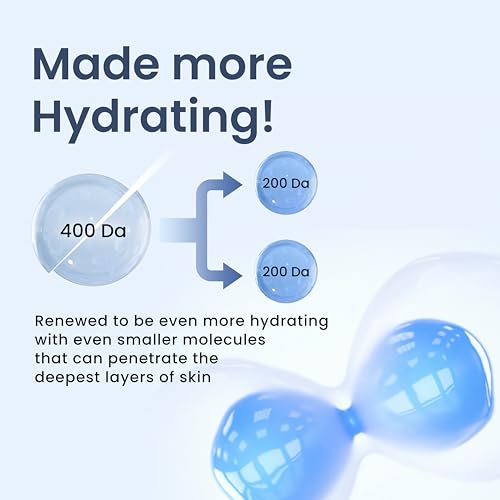 THE LAB BY BLANC DOUX Oligo Ultra-Low Molecular Hyaluronic Acid Deep Moisture Essence Toner Vegan for Sensitive Dry Combination Skin - Hypoallergenic Intense Hydrating Face Moisturizer