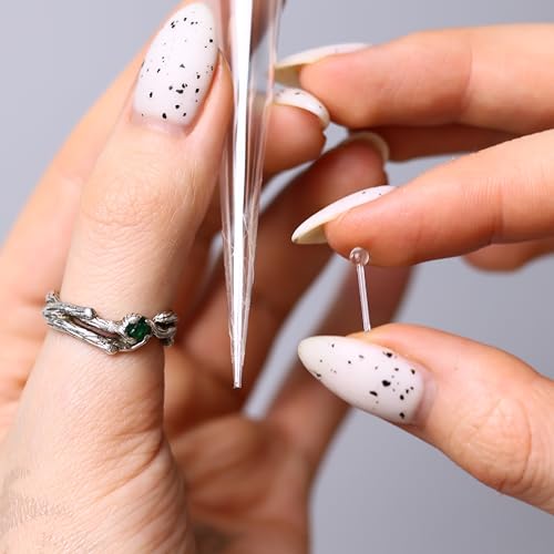 20pcs Empty Henna Cones With Pins | Pre-Rolled Hand Made Temporary Tattoo Cone Set | Cellophane Applicator Dispenser for Jagua Gel Hengua Heena Beginners kit | Mehendi Drawing and Studying