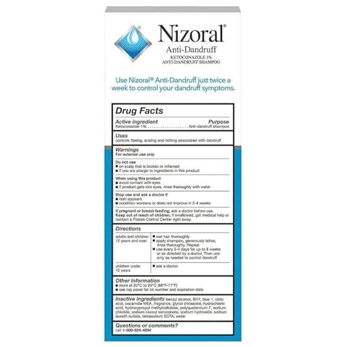 Nizoral Anti-Dandruff Shampoo, 14 Oz + Deep Moisturizing Conditioner, 9.4 Oz Bundle