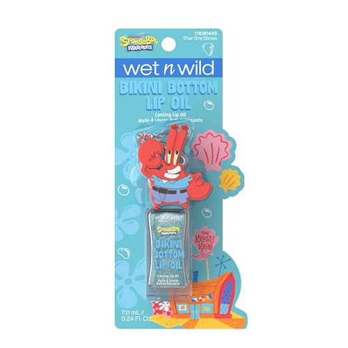 wet n wild Spongebob Bikini Bottom Cooling Lip Oil - Thar She Blows