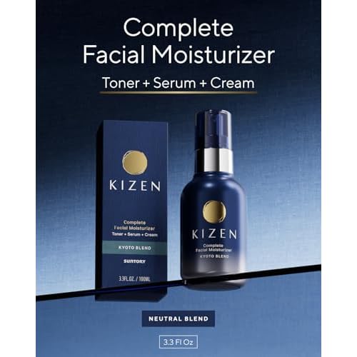 All-in-One | Face Moisturizer for Men | Anti Aging Face Cream for Men with Oak Extract | Anti Wrinkle Cream & Facial Moisturizer (Neutral Blend, 3.38 fl oz / 100ml)