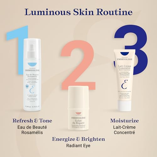 Embryolisse Lait-Cr?me Concentr?, Multifunction Daily Face Moisturizer and Makeup Primer, Suitable for All Skin Types. French Face Cream With Shea Butter & Aloe Vera