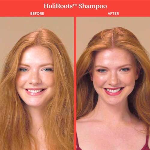 Fable & Mane Good Karma Hair Gift Set, for Stronger, Healthier Hair. Travel-sized Minis of HoliRoots Hair Oil, Hydrating Shampoo, Conditioner and Hair Mask