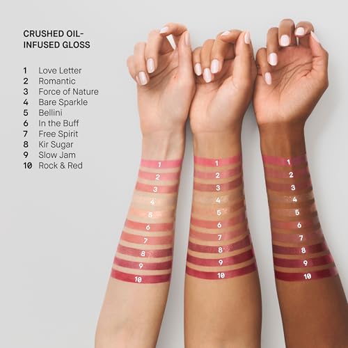 Bobbi Brown Crushed Oil-Infused Gloss | Hydrating, Non-Sticky, Tinted Lip Oil Gloss | High-Impact Shine & Comfortable Feel