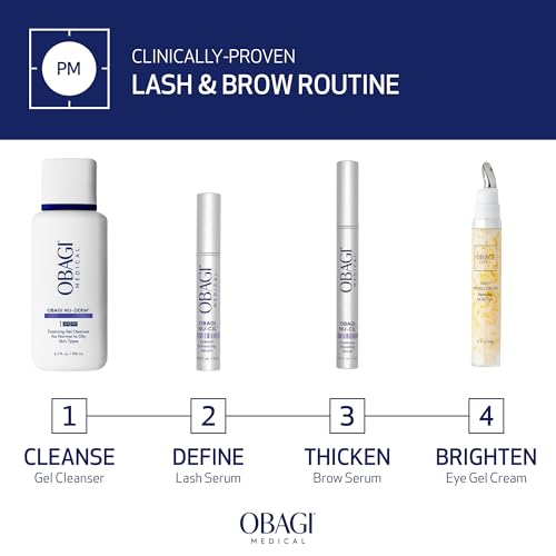 Obagi Nu-Cil Eyelash Enhancing Serum ? Nourishing Lash Serum with Biotin for Thicker & More Defined-Looking Lashes