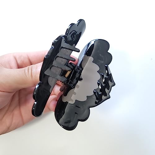 Bat Claw Clip,Acetate Hair Clip,Small Hair Clips for Women, 1 Count (Pack of 1)