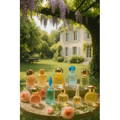 Charrier Parfums 10 Eaux de Parfum Luxurious Gift Box - 57.8 ml - Made in Provence, France