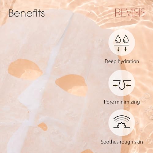 Moisture Facial Mask+ (10sheets) collagen, hyaluronic acid, placenta extract and cherry blossom extract, Made in Japan
