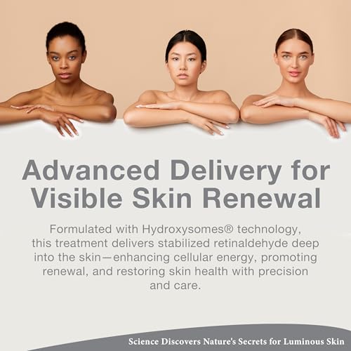 Lira Clinical PRO Retinal-Plus Treatment - Retinol Cream with Hyaluronic Acid, Salicylic Acid & Vitamin C - Helps Reduces Fine Lines & Wrinkles - All Skin Types - 1 fl oz
