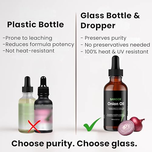 Himalayan Red Onions Oil | 100% Pure (2.02oz)| Cold-pressed, stimulates hair growth, strengthens follicles, and treats infections for healthier hair | 60ml