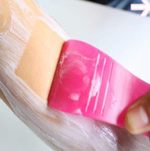 20 Pcs Hair Removal Spatulas Sticks, Plastic Mask Scraper Waxing Applicator Depilatory Creams Hair Waxing Removal Tools, Ergonomic Design,Reusable Waxing Applicator, Comfortable to Hand Feeling Unisex