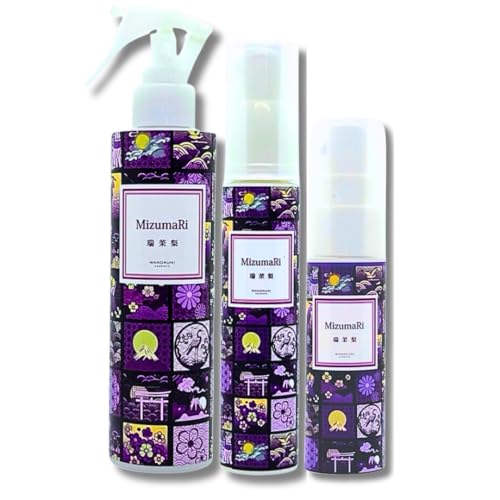 MizumaRi 3-Step Rejuvenation Set ? Achieve Firmness, Hydration & Radiance, plus Voluminous Hair (Sensitive Skin Friendly)