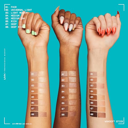 NYX PROFESSIONAL MAKEUP Wonder Stick, Face Shaping & Contouring Stick - Fair