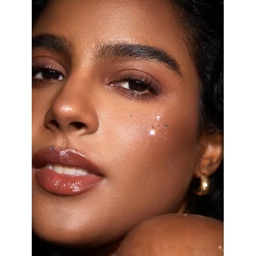 SHEGLAM Party Starter Body Highlighter Glitter Gel Quick-Drying and Non-Sticky Glitter Spray Liquid Highlighter for Face, Hair, Body - Ice Breaker