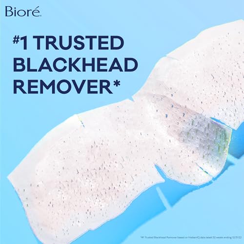 Bior? Original Blackhead Remover Strips, Deep Cleansing Nose Strips With Instant Pore Unclogging, Features C-Bond Technology, Oil-Free, Non-Comedogenic Use, 14 Count