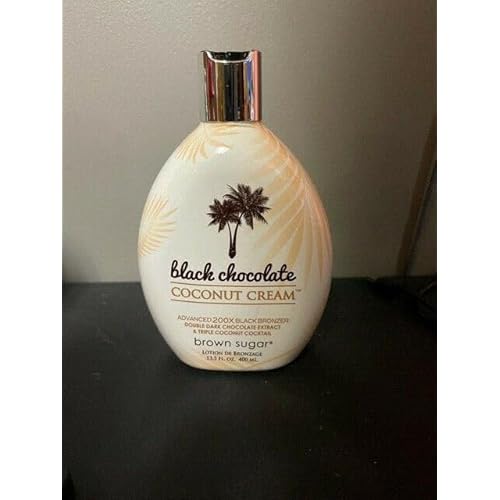 Brown Sugar BLACK CHOCOLATE COCONUT CREAM 200X Bronzer - 13.5 oz