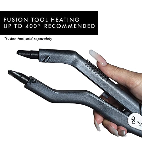 U Tip Hair Extensions by Everlong, Remy Human Hair, Fusion Glue Adhesive Method, Premium Keratin 56 gram Bundles, 20" #840 Sandy Bronde