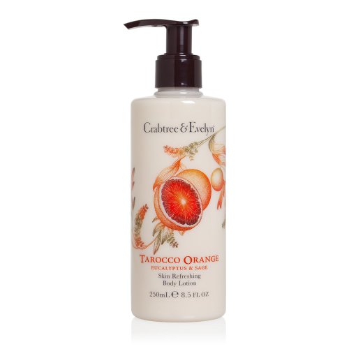 Crabtree & Evelyn Skin Refreshing Body Lotion, Tarocco Orange, Eucalyptus and Sage, 8.5 Fl Oz