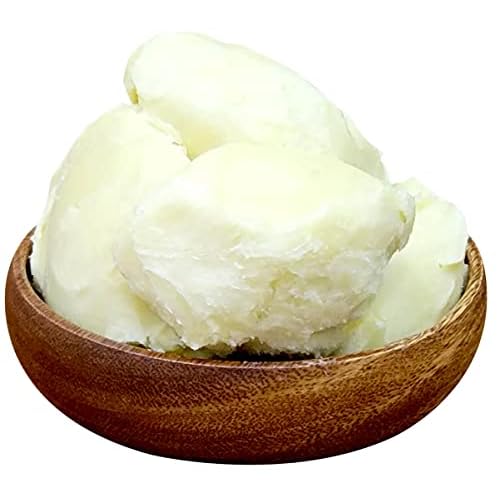 MGL Naturals Raw African Shea Butter Ivory 2.2 lb, 100% Pure, and Unrefined. Nourish and moisturize hair and skin. Use alone or DIY recipes. From Ghana. (2.2 lb | 35.3oz | 1kg)