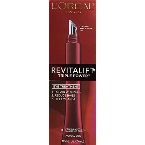 L¡¯Oreal Paris(Pack of 2 ) Paris RevitaLift Triple Power Eye Treatment, 0.5 Fluid Ounce