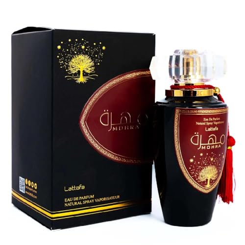 Lattafa Mohra for Unisex Eau de Parfum Spray, 3.4 Ounce / 100 ml