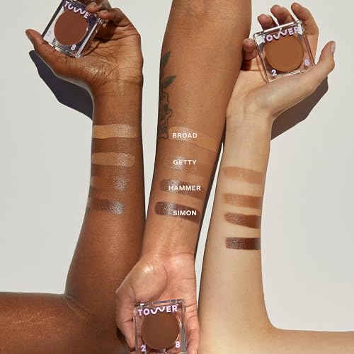 Tower 28 Sculptino Soft-Matte Cream Contour and Bronzer - Clean, Cruelty-Free Face Makeup ? Sensitive Skin Safe - Shade: Broad, Fair Light with Neutral Undertones, 0.16 FL Oz / 4.5 mL