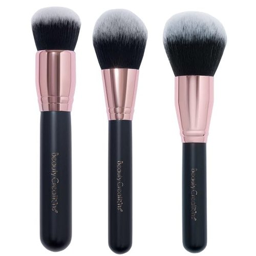 24 Piece Brush Set with Matching Travel Case Container (Unbothered)