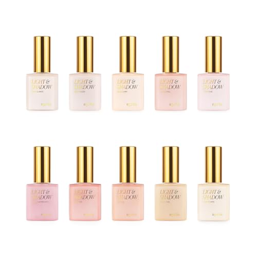 APR?S Light and Shadow 40 Sheer Gel Couleur Nail Polish Collection, Set of 10 10ml (Spring - New Sun Arrives, 10 pcs)