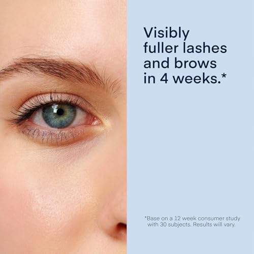 Advanced Eyelash Serum for Thicker, Longer Eyelashes and Eyebrows - Grow Luscious Lashes with Brow Enhancer (3mL)
