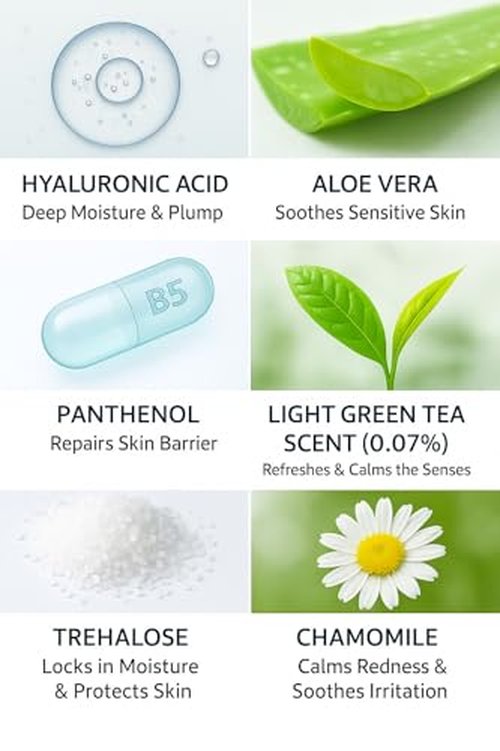 fen FEN 85% Hyaluronic Acid Serum – Deep Hydration & Anti-Aging Face Moisturizer, Lightweight & Fast-Absorbing, Enriched with B5,Aloe & Chamomile for Plump, Radiant, Glass Skin – 30ml / 1oz