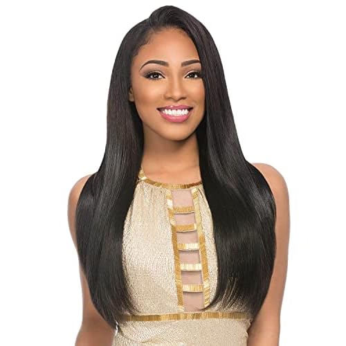 Sensationnel (Pack of 2) Deal ! Human Hair Weave Empire Yaki Weaving (14", 1B Off Black)