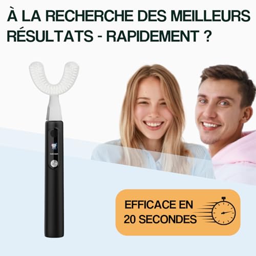 Y-Brush New Ultra 2025 - Sonic Toothbrush 6 Brushing Modes - 6-Month Battery with USB-C, Advanced Plaque Removal, Whitening Technology, Clinically Proven - Adult