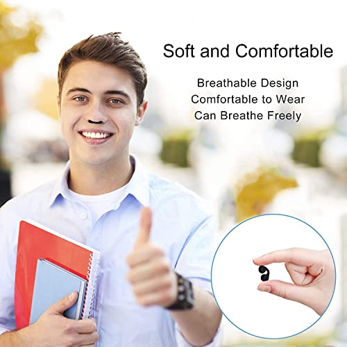 50 Pieces Nose Filters for Spray Tanning, Elera Disposable Plugs Supplies for Spray Tanning Nose Protection Allergen Blocker (Black)