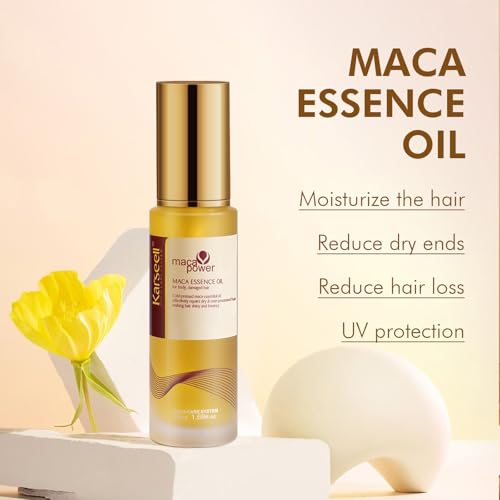 Karseell Moroccan Argan Oil for Hair Healing Cold Pressed Weightless Argan Oil Hair Serum for Dry Damaged Hair 50ml