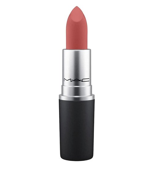MAC "Stay Curious" Lipstick - Powder Kiss Lipstick, Full Size, Full in Box