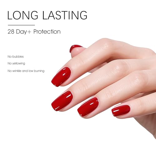 VENALISA 2 Pcs No Wipe Gel Top Coat Set- High Gloss Shiny Long Lasting Top Coat Clear Gel Nail Polish Kit, Soak Off Nail Art Home and Professional Manicure