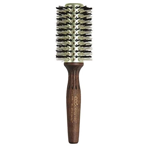 Olivia Garden Ecoceramic Firm Bristles Round Thermal Hair Brush (not electrical)