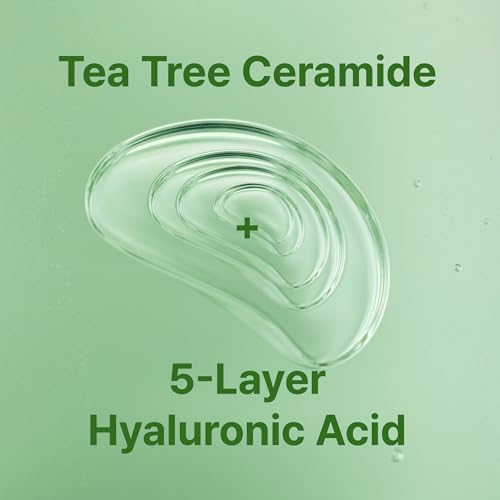 ISOI Moisture Dr. Ampoule, Deep Hydration and Barrier Repair Serum with Tea Tree Ceramide and 5 Hyaluronic Acids for Dry and Sensitive Skin, Korean Skin Care (1.35 fl.oz, 40ml)