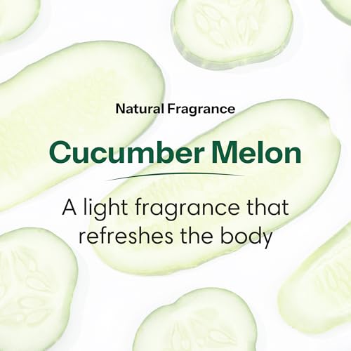 ShiKai Daily Moisturizing Shower Gel (Cucumber Melon, 1 Gallon) | Gentle Formula | with Aloe Vera & Oatmeal for Soft, Healthy Skin | Dry Skin Relief