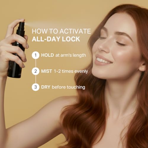 Y'OUR Silk Setting Spray | 12HR Makeup Lock - Smudge Proof, Transfer & Water Resistant | 2-in-1 Calming Mist with Vitamin E to Hydrate, Refresh & Protect | Ultra Fine Mist | Alcohol-Free, Paraben-Free