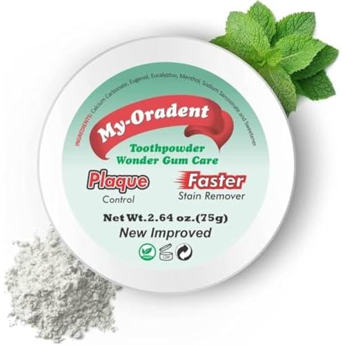 Remineralizing Tooth Powder ? Natural Whitening Oral Care ? SLS & Fluoride Free ? Strengthens Teeth & Gums ? Fresh Breath Daily Use