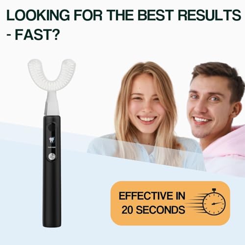 Y-Brush New Ultra Premium 2025 - Sonic Toothbrush 6 Brushing Modes - 6-Month Battery with USB-C, Advanced Plaque Removal, Whitening Technology, Clinically Proven - Adult