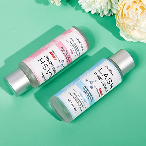 Lash Shampoo Concentrate 30ml Lash Cleanser Concentrate Add Hyaluronic Acid Oil-Free Lash Extension Shampoo Perfect for Salon£¬Unscented