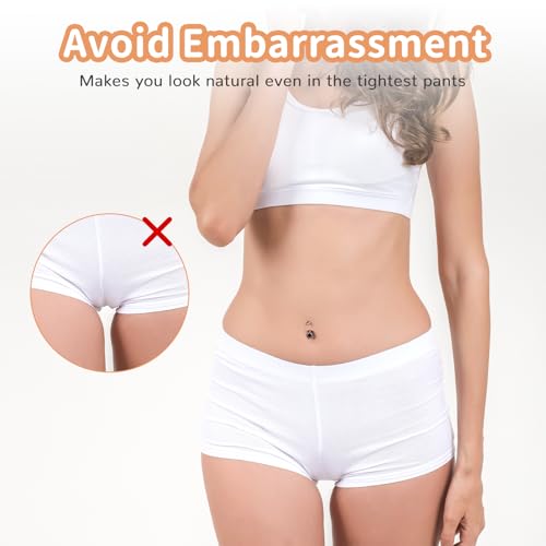 4Pcs Y Shape Concealer for Women Reusable Invisible Self-adhesive Silicone Pad Insert for Bikini Swimsuit Yoga Pants