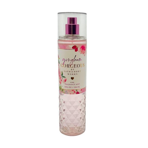 Bath and Body Works GINGHAM GORGEOUS Mist 8 Fluid Ounce (2023 Limited Edition) Pack of 2 Gift Set