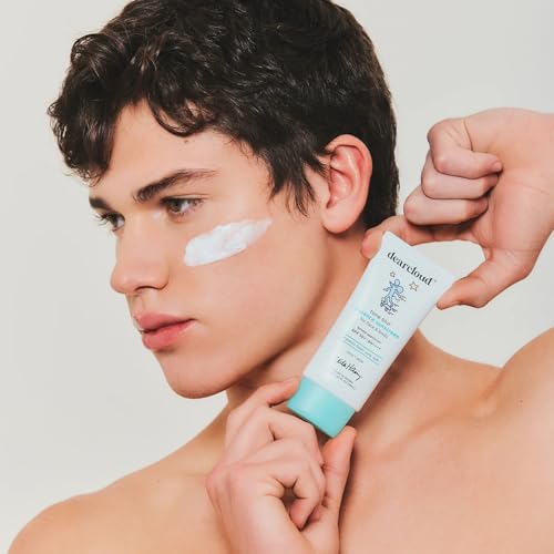 dearcloud Keith Haring Tone Blur Essence Sunscreen SPF 50+ PA++++ ? Korean Sunscreen for Face, Primer & Vegan (1.69 fl oz)
