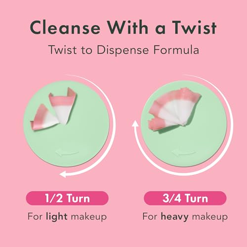 Rael Makeup Remover, Miracle Clear Cleansing Balm ? Twist-Up Makeup Remover Balm with Rice Bran & Jojoba Oils, Korean Skin Care (1.69 fl oz)