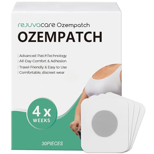 New Rejuvacare Ozem Patch Patch, 1 Month Supply, Easy Daily Application, Natural Ingredients Patchs for Body, Works All Over The Body Around The Clock, Comfortable & Discreet Support