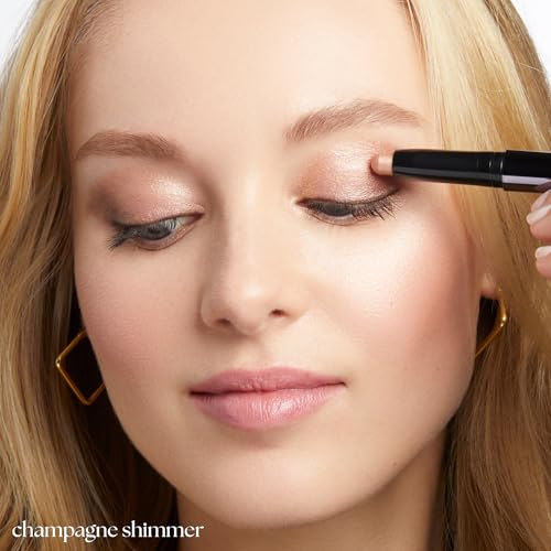 Julep Eyeshadow 101 Cr?me-to-Powder Waterproof Eyeshadow Stick Duo ? Long-Lasting, Crease-Proof, Easy Apply with Built-in Smudger - Desert & Champagne